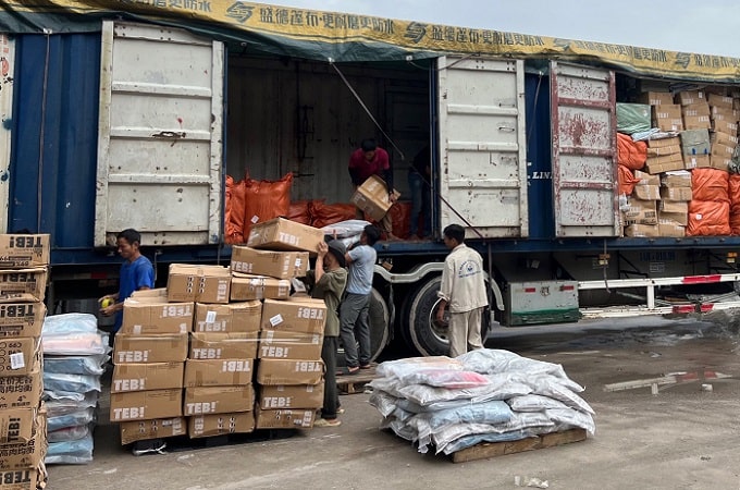 Các loại hàng hóa nhận chở từ Sài Gòn đi Thanh Hóa