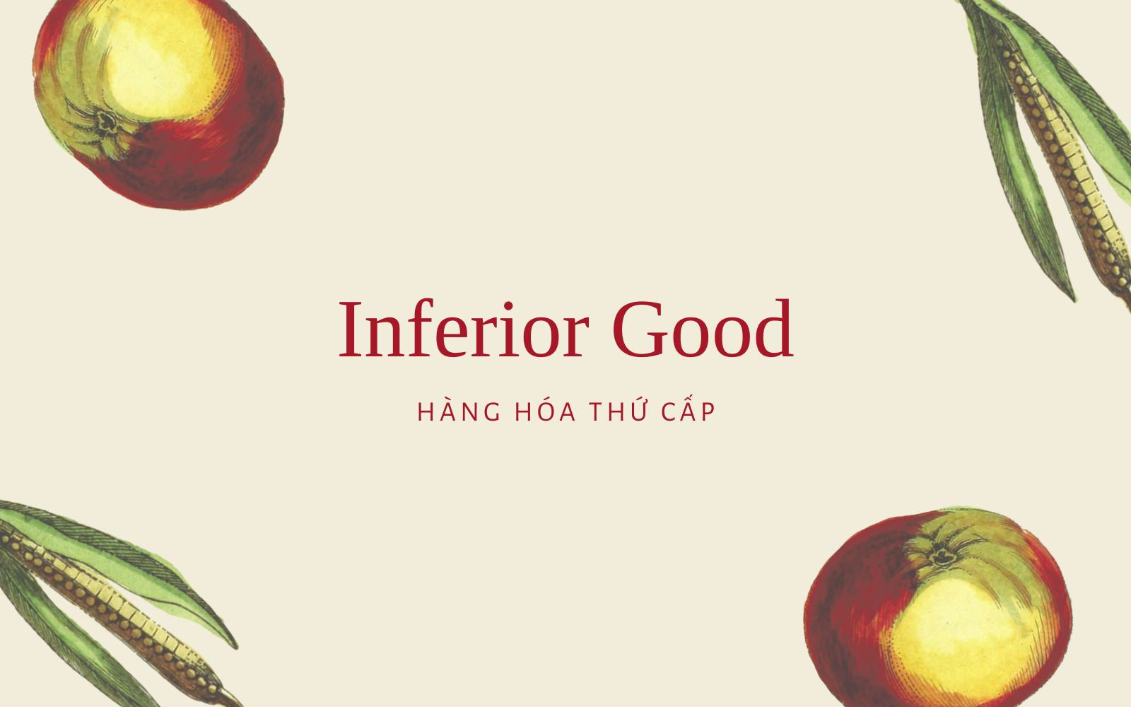 Hàng hóa thứ cấp là gì