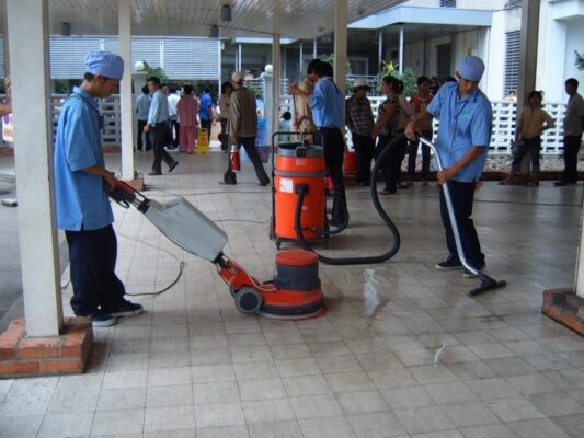 công ty vệ sinh công nghiệp tại quận 7