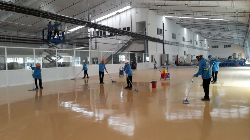 Các hạng mục vệ sinh nhà xưởng phổ biến hiện nay Các hạng mục vệ sinh nhà xưởng phổ biến hiện nay