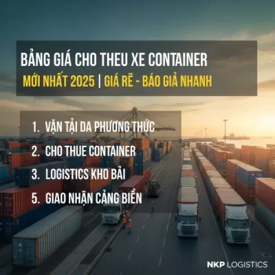 Dựa trên tiêu đề 'Bảng Giá Cho Thuê Xe Container Mới Nhất 2025 | Giá Rẻ – Báo Giá Nhanh', đây là 5 từ khóa ảnh độc đáo: