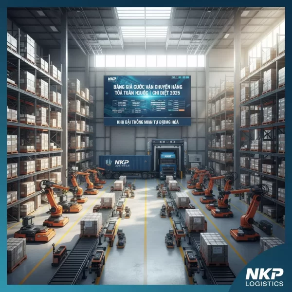 3. Kho bãi thông minh tự động hóa