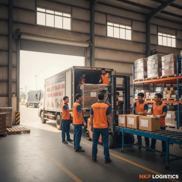 2. Đội ngũ Thuận An phối hợp nhịp nhàng