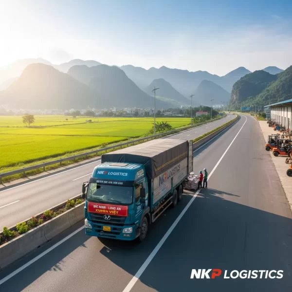 1.  Xe tải xuyên Việt Bắc Ninh - Long An