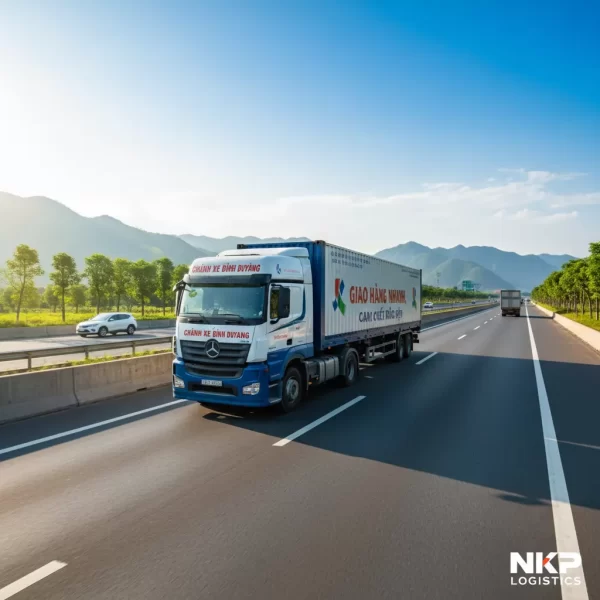 1. Xe tải trên cao tốc Bắc-Nam