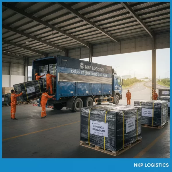 3. Hàng hóa được đóng gói an toàn đi Hà Nam