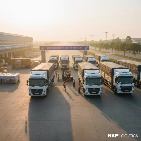 1. Đoàn xe xuất bến mỗi sáng