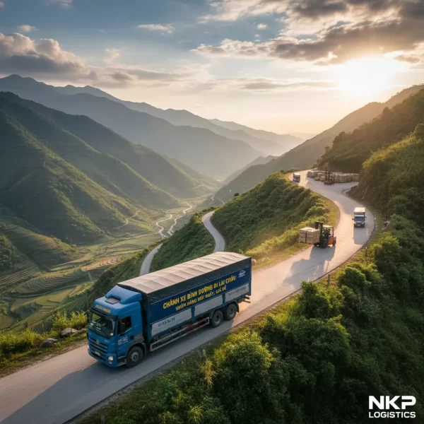 1. Xe tải vượt đèo Lai Châu