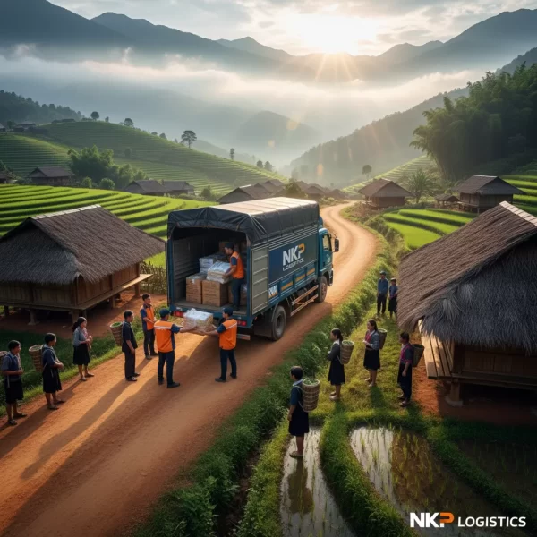 3. Giao hàng tận bản làng Lai Châu