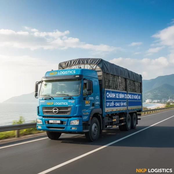 2. Xe tải vận chuyển hàng hóa xuyên Việt