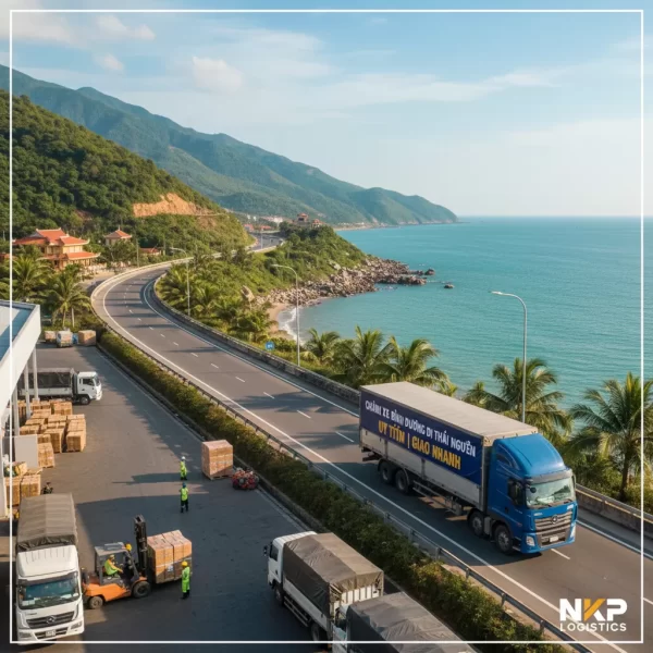 1. Xe tải chạy xuyên Việt