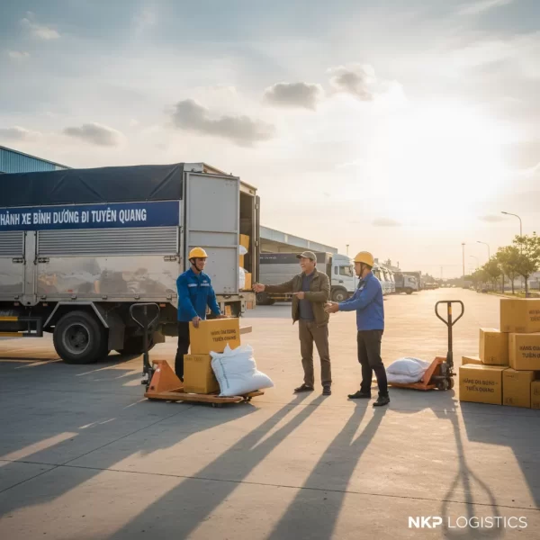 3. Chủ shop Tuyên Quang vui mừng nhận hàng