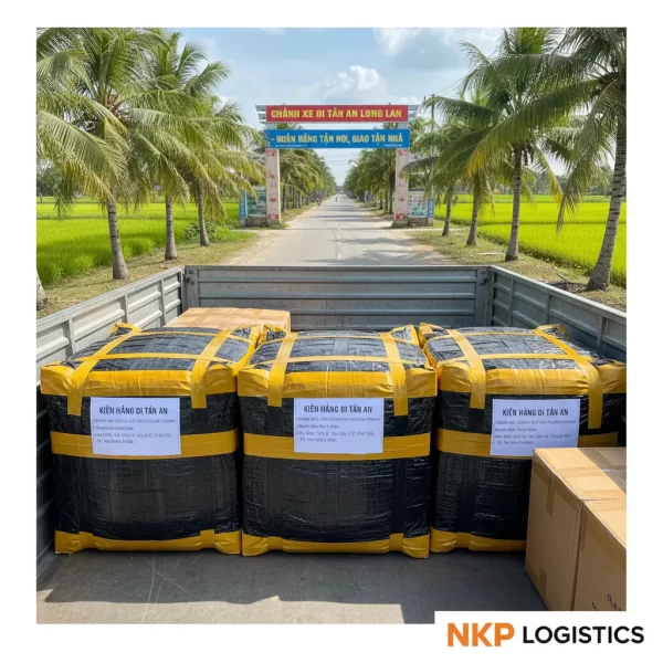 3. Kiện hàng đi Tân An