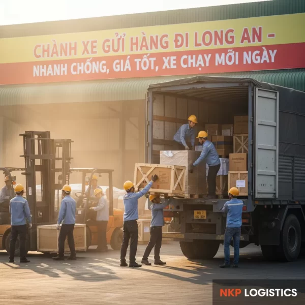 2. Bốc xếp hàng hóa lên xe tải