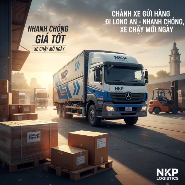 Dựa trên tiêu đề 'Chành Xe Gửi Hàng Đi Long An – Nhanh Chóng, Giá Tốt, Xe Chạy Mỗi Ngày', đây là 5 từ khóa ảnh độc đáo: