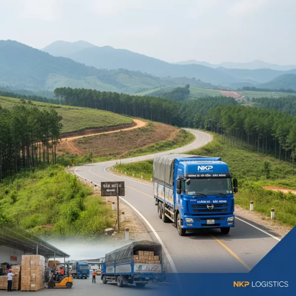 1. Xe tải vượt đèo đi Đắk Nông