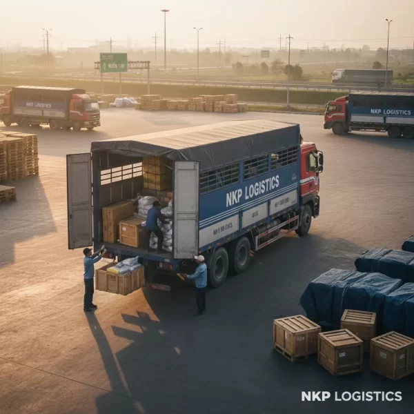 Xe tải Sài Gòn xuôi về miền Tây