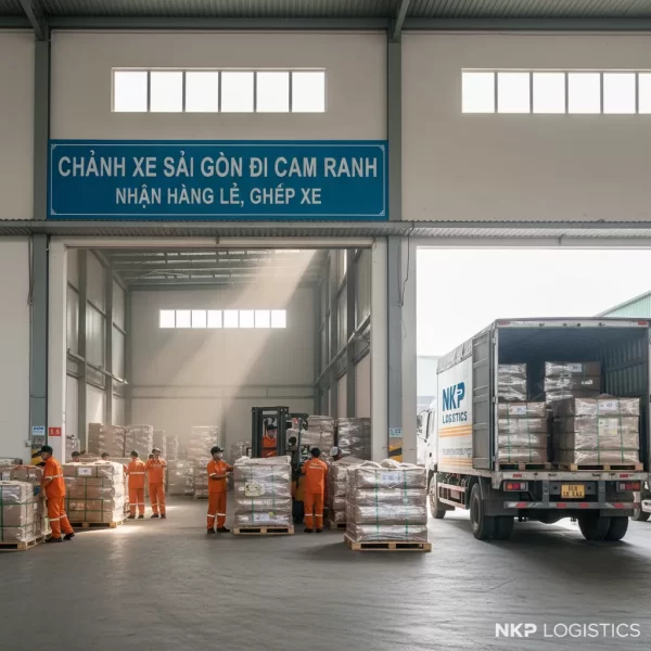 2.  Kho hàng chành xe Sài Gòn