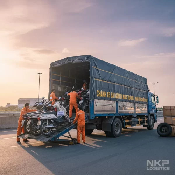 Gửi xe máy về Nha Trang