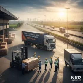 Dựa trên tiêu đề 'Chành Xe Sài Gòn Trà Vinh | Nhận Hàng Trong Ngày | NKP Logistics', đây là 4 từ khóa ảnh độc đáo: