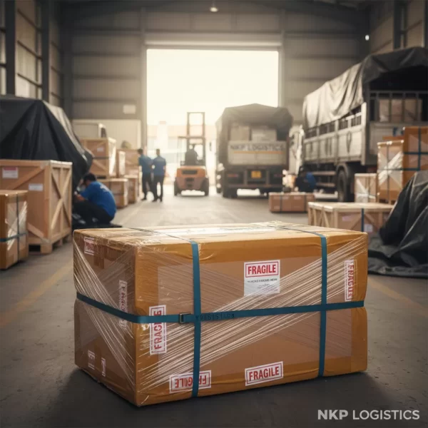 2. Kiện hàng được niêm phong cẩn thận