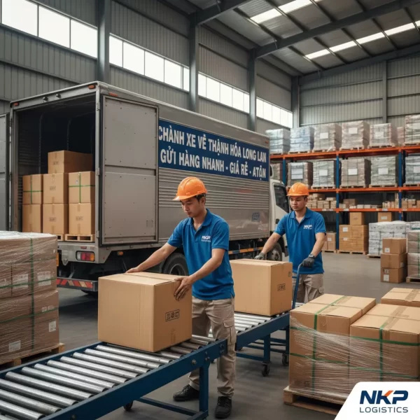2.  Nhân viên bốc xếp hàng hóa cẩn thận