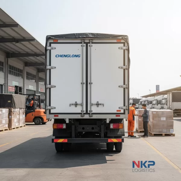 2. Cận cảnh thùng kín Chenglong