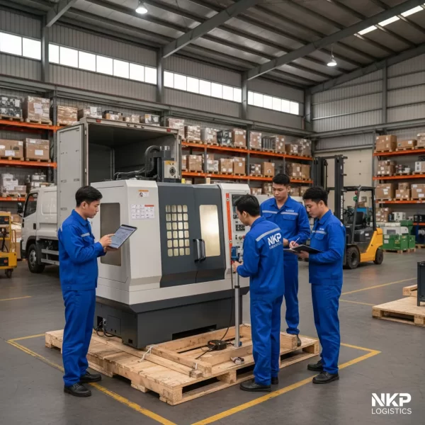 4.  Đội ngũ kỹ thuật định vị máy CNC