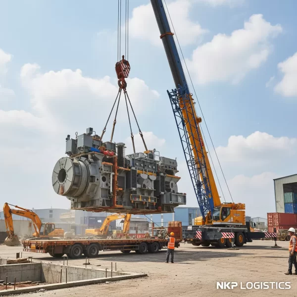 1. Nâng hạ máy móc công nghiệp