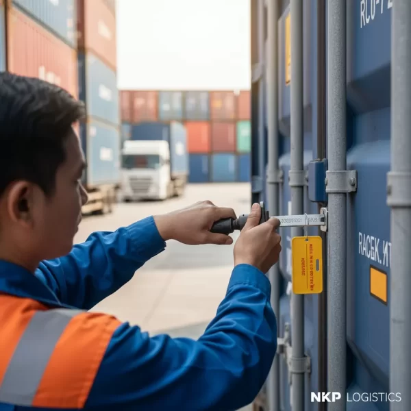 1. Niêm phong kẹp chì container