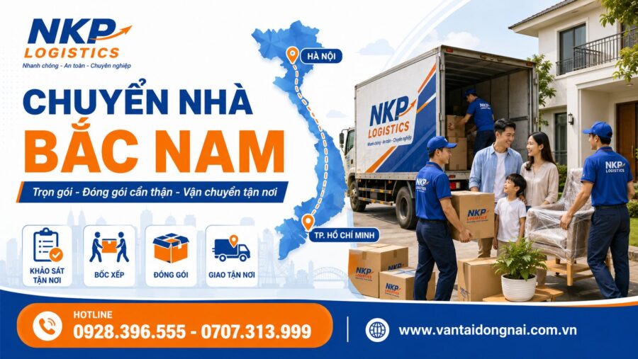chuyển nhà Bắc Nam trọn gói uy tín | NKP Logistics chuyển nhà Bắc Nam trọn gói uy tín | NKP Logistics