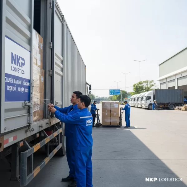 4. Niêm phong xe tải Bắc Nam