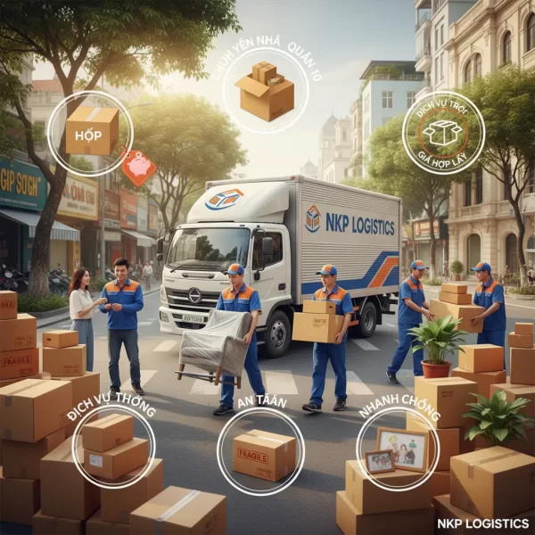 Dựa trên tiêu đề 'Chuyển Nhà Quận 10 – Dịch Vụ Trọn Gói, Giá Hợp Lý', đây là 6 từ khóa ảnh độc đáo và gợi hình: