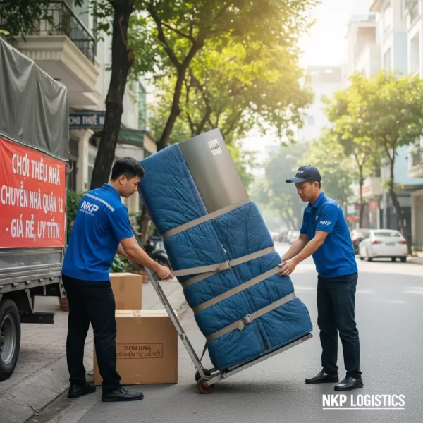 4. Vận chuyển tủ lạnh an toàn