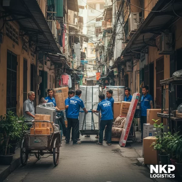 2. Thử thách hẻm nhỏ Quận 4