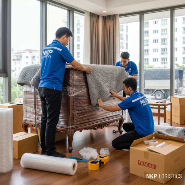 1. Bọc lót đồ đạc chuyên nghiệp