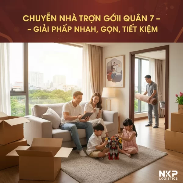 1. Gia đình thảnh thơi ngày chuyển nhà