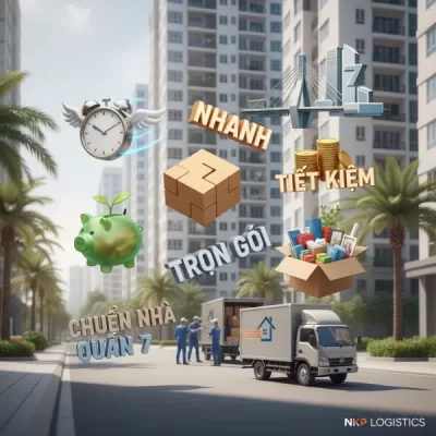 Dựa trên tiêu đề "Chuyển Nhà Trọn Gói Quận 7 – Giải Pháp Nhanh, Gọn, Tiết Kiệm", đây là 6 từ khóa ảnh độc đáo: