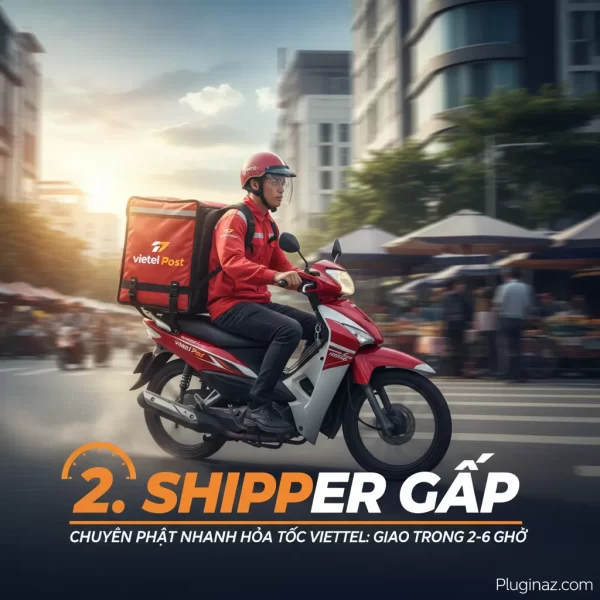 2. Shipper Gấp