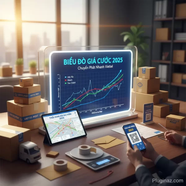 Biểu đồ giá cước 2025