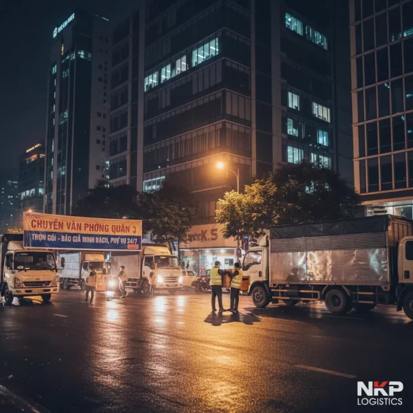 1. Chuyển văn phòng ban đêm