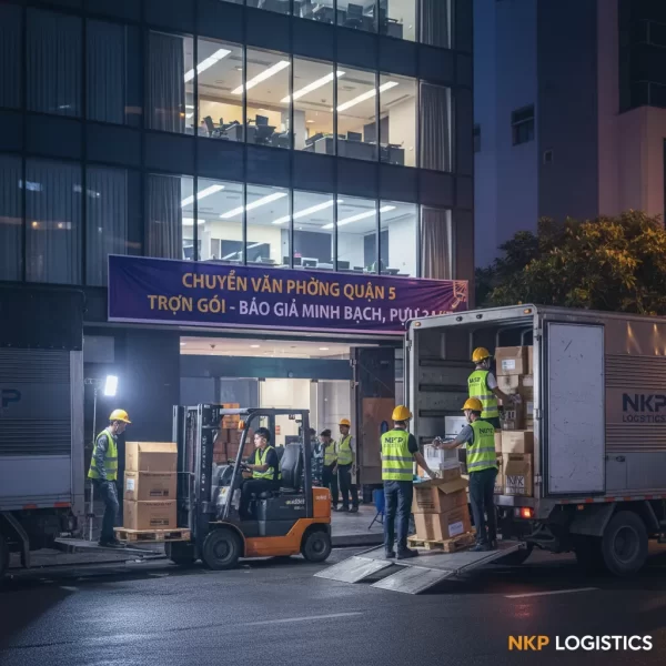 1. Chuyển văn phòng ban đêm