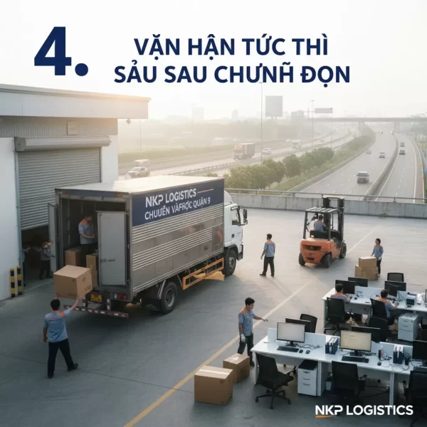 4. Vận Hành Tức Thì Sau Chuyển Dọn