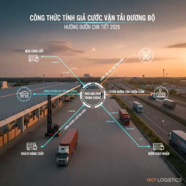 4. Sơ đồ chuỗi cung ứng với các luồng dữ liệu chi phí vận chuyển phát sáng