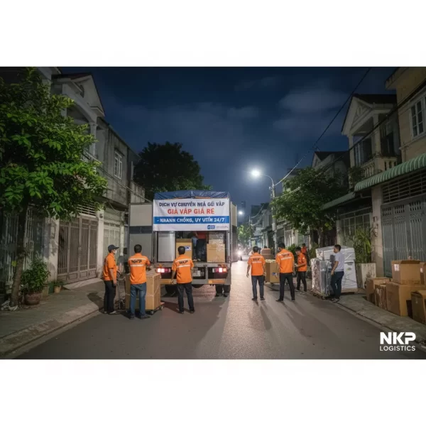 2. Vận chuyển nhà Gò Vấp 24/7