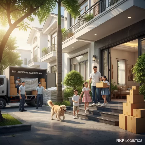 3. Về nhà mới trong ngày