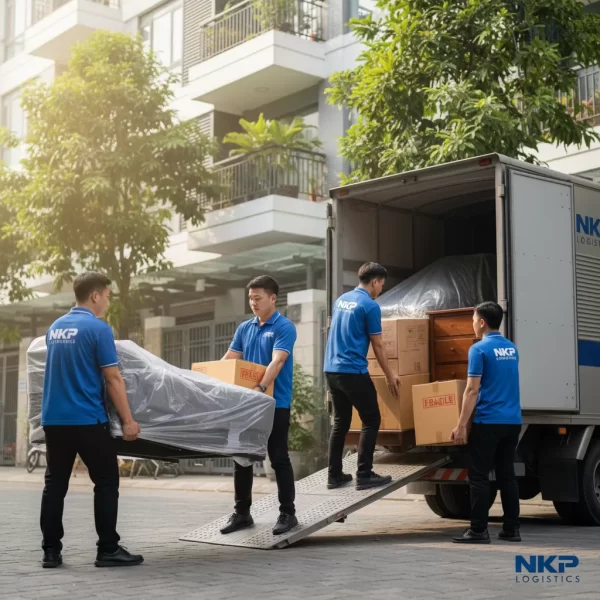 4. Đội ngũ bốc xếp chuyên nghiệp