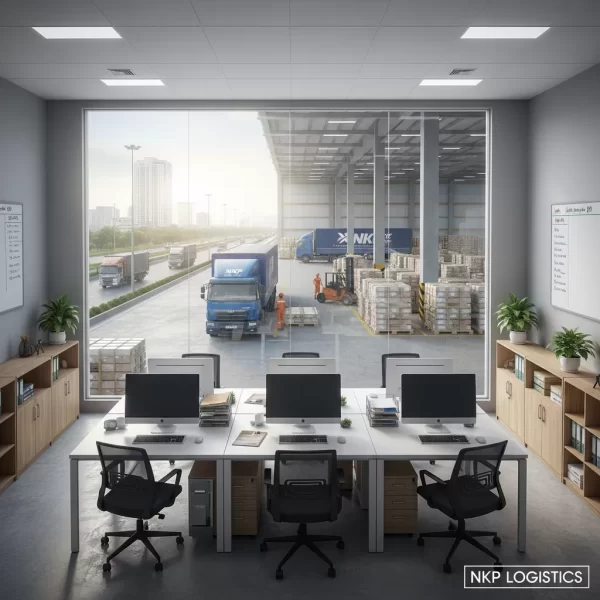 3. Văn phòng mới được sắp xếp gọn gàng, sẵn sàng hoạt động.