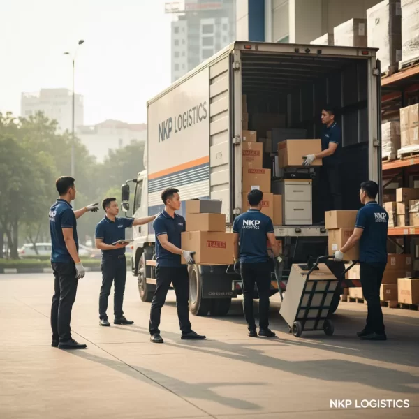 1. Đội ngũ chuyển văn phòng đồng phục