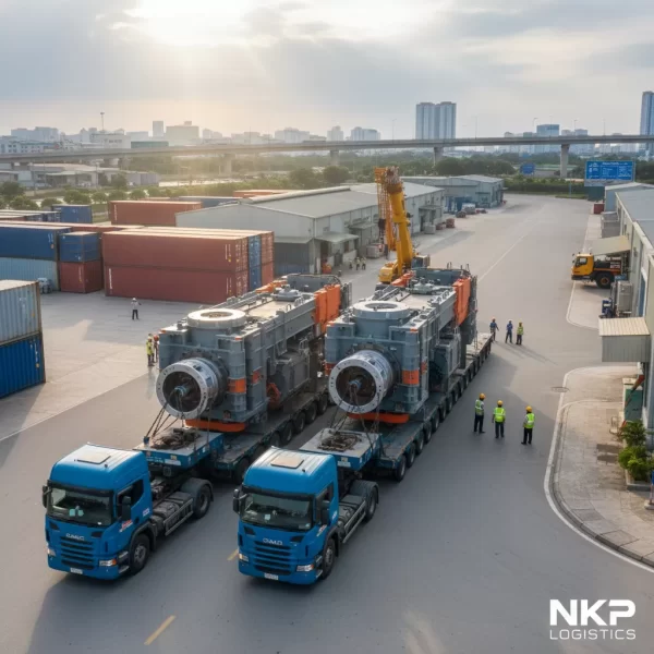 2. Vận chuyển thiết bị quá khổ